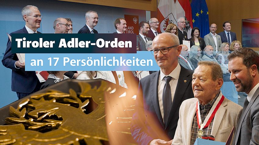 Verleihung Tiroler Adler-Orden 2024